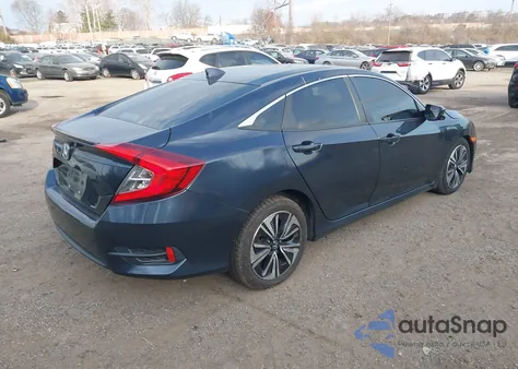 2017 Honda Civic Ex-T from USA, damaged, VIN 19XFC1F30HE207371